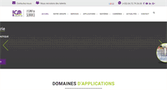 Desktop Screenshot of icmindustrie.com